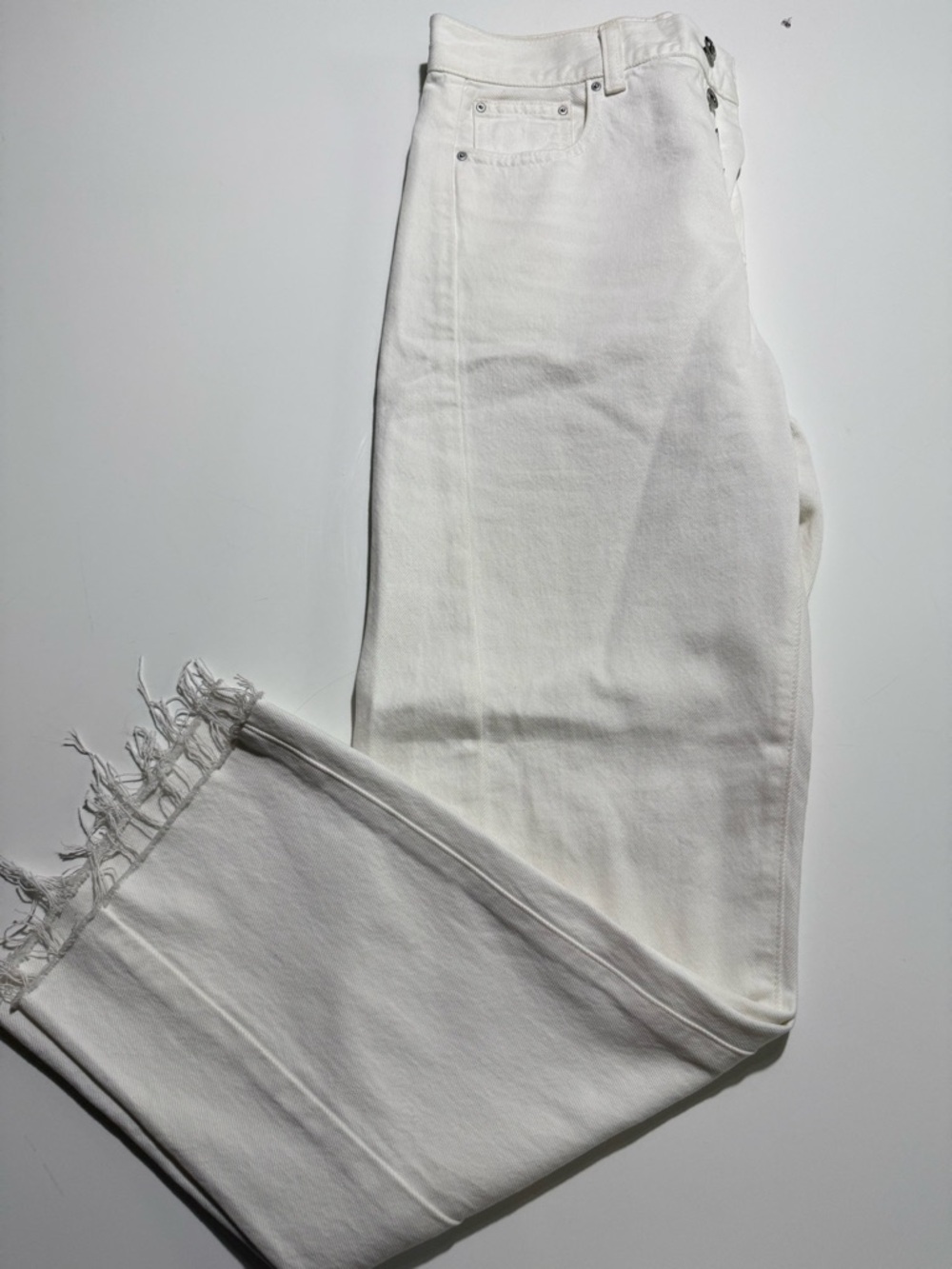 Madewell Pieced Barrel-Leg Jeans